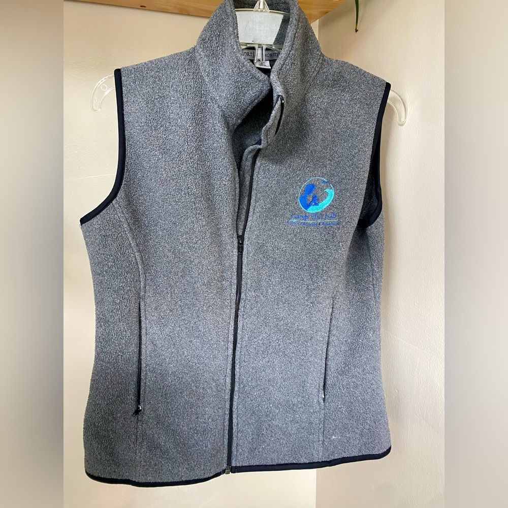 Ladies Gray Vest - S